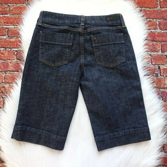 Citizens Of Humanity By Jerome Dahan Bermuda Shorts Stretch Designer USA Made 25 - Picture 3 of 13